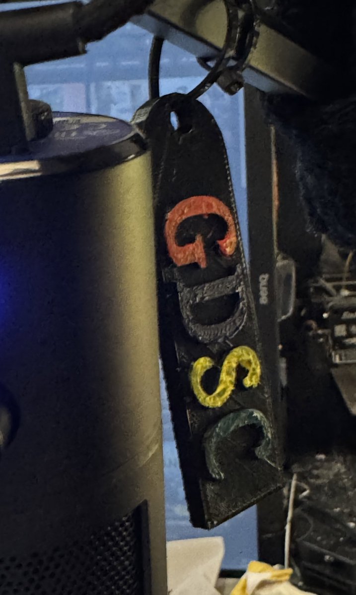 Finished GDSC 3D printed piece