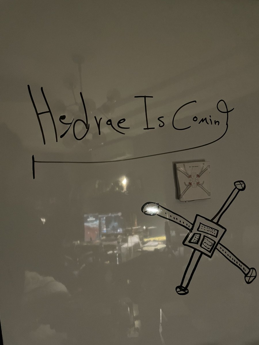 Early sketch and planning notes for Hydrae