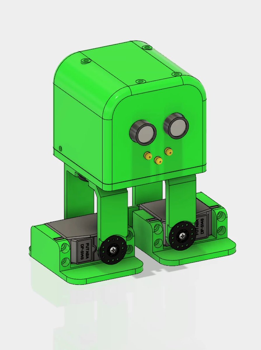 Tito Robot 3D printed parts