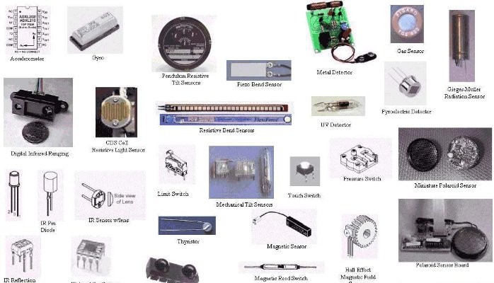 Different types of IoT sensors