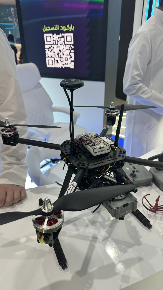 Drone Club booth at LEAP 2024